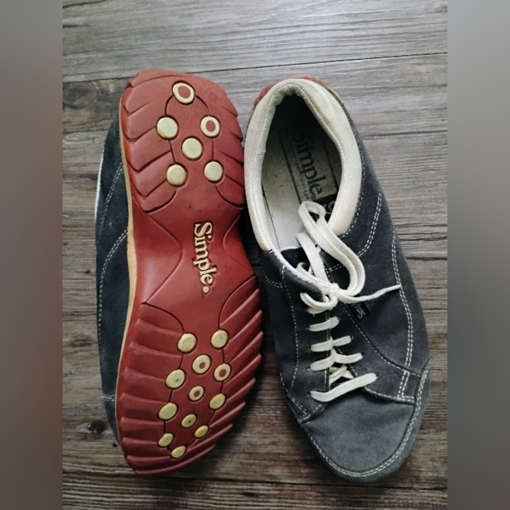 Simple Brand Vintage comfortable lace up sneakers size 9 US - Picture 4 of 4